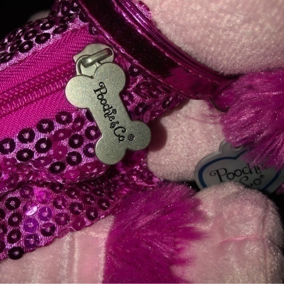Poochies & Co Cute Pink Poodles Purse - Picture 4 of 4